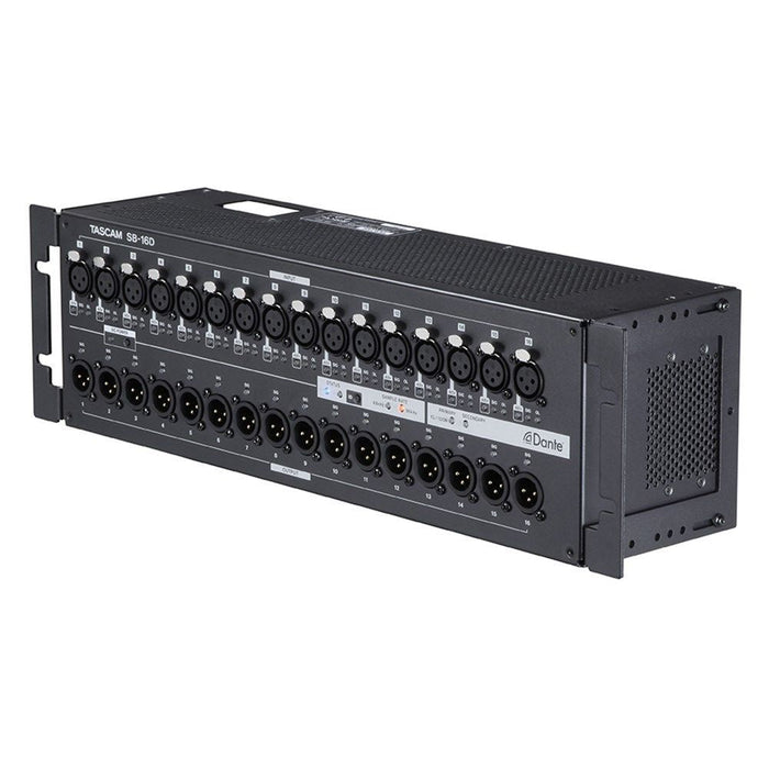 Tascam SB - 16D 16 - In/16 - Out Dante Stage Box for Sonicview Digital Mixers (TA-SB-16D) - Gsus4