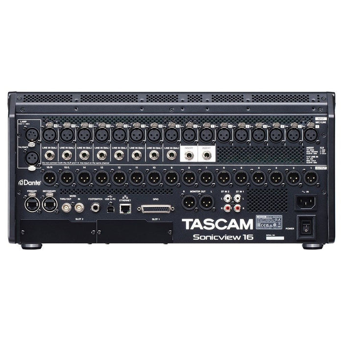Tascam Sonicview 16 Digital Mixer w/ Multi - Environment Touch Screens (TA-SONICVIEW-16) - Gsus4