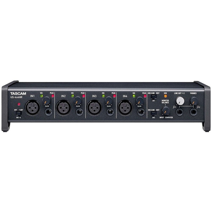Tascam US - 4x4HR USB - C Interface for Mac, Windows & iOS (TA-US-4X4HR) - Gsus4