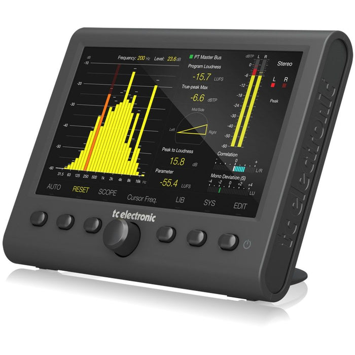 TC Electronic | Clarity M Stereo | Audio Loudness Meter | w/ 7" Display & USB Connectivity (455015) - Gsus4