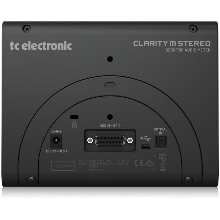 TC Electronic | Clarity M Stereo | Audio Loudness Meter | w/ 7" Display & USB Connectivity (455015) - Gsus4