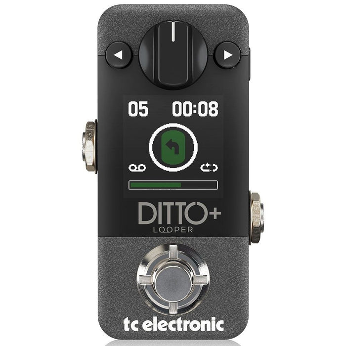 TC Electronic | Ditto+ Plus Mini | Looper w/ 60mins Storage & Screen (455130) - Gsus4