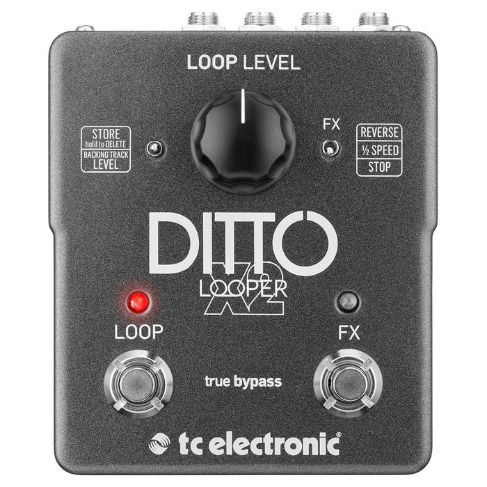 TC Electronic | Ditto X2 | Looper Pedal (455022) - Gsus4