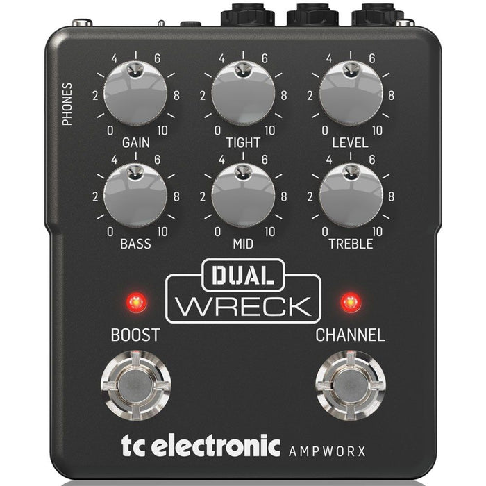 TC Electronic | Dual Wreck | Dual Channel Guitar Preamp Pedal (455159) - Gsus4