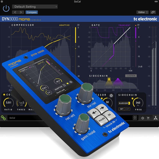 TC Electronic | DYN 3000 | Midas - Powered Dynamics Plug - In w/ Desktop Interface (455026) - Gsus4
