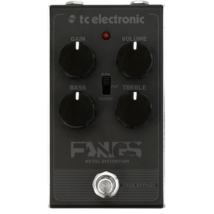 TC Electronic | Fangs | Metal Distortion Stompbox (455030) - Gsus4