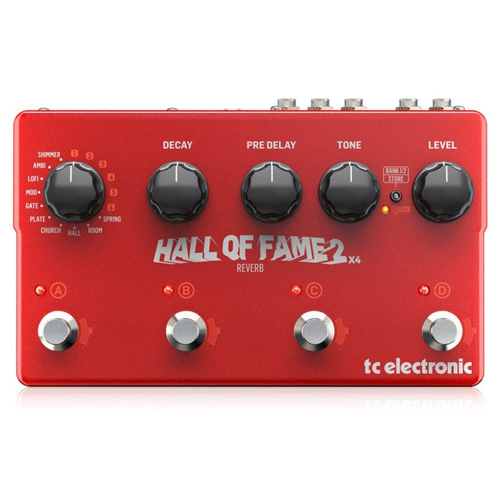 TC Electronic | Hall of Fame 2 X4 | Acclaimed Reverb Pedal (455043) - Gsus4