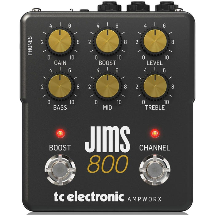 TC Electronic | JIMS 800 | Dual Channel Guitar Preamp Pedal (455158) - Gsus4