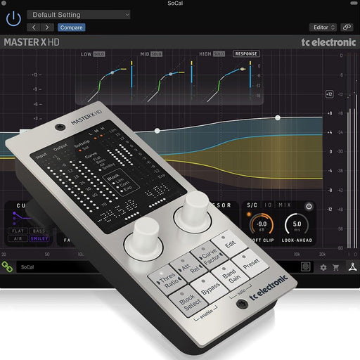 TC Electronic | MASTER X HD | Multiband Dynamics Plug - In w/ Desktop Interface (455055) - Gsus4