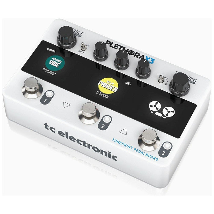 TC Electronic | Plethora X3 | Multi Effects Processor Pedal w/ Up To 127 Boards (455150) - Gsus4