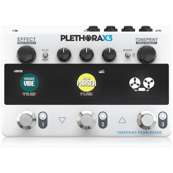 TC Electronic | Plethora X3 | Multi Effects Processor Pedal w/ Up To 127 Boards (455150) - Gsus4