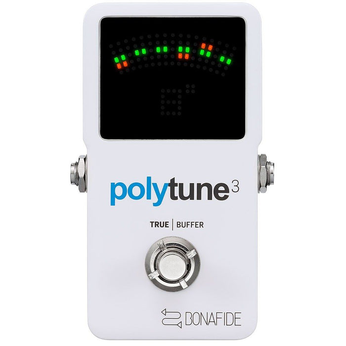TC Electronic | PolyTune 3 | Poly - Chromatic Tuner w/ Built - In Buffer (455062) - Gsus4