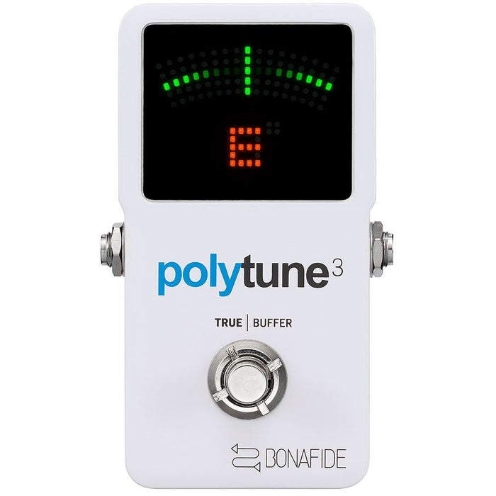 TC Electronic | PolyTune 3 | Poly - Chromatic Tuner w/ Built - In Buffer (455062) - Gsus4