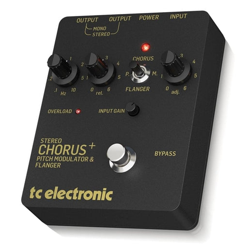 TC Electronic SCF Gold Stereo Chorus Flanger Pedal (Black) (455148) - Gsus4