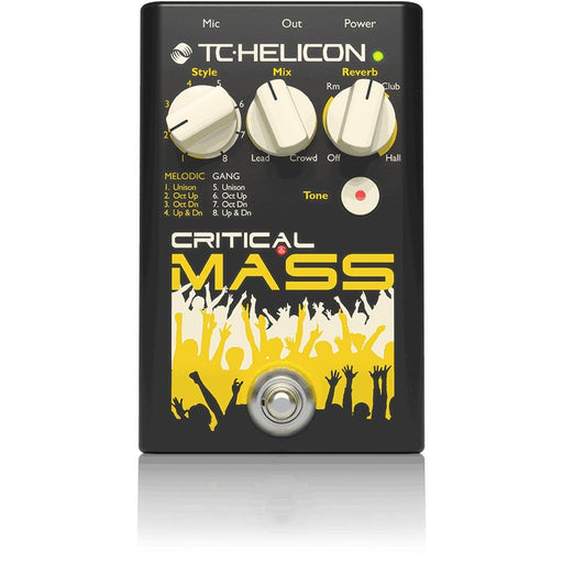 TC Helicon | Critical Mass Choir, Reverb & Tone Pedal | Vocal Effects (455094) - Gsus4