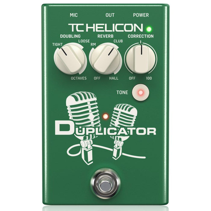 TC Helicon | Duplicator | Vocal Effects w/ Doubling, Reverb & Pitch Correction (455096) - Gsus4