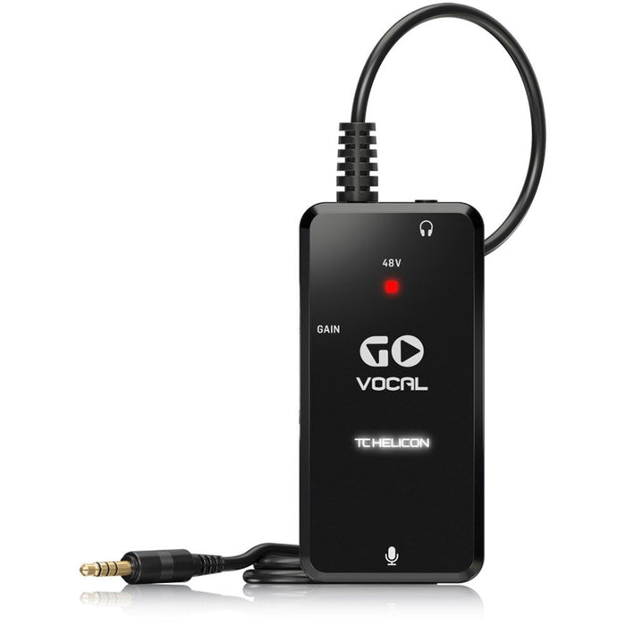 TC Helicon | GO VOCAL | High - Quality Microphone Preamp for Mobile Devices (455103) - Gsus4