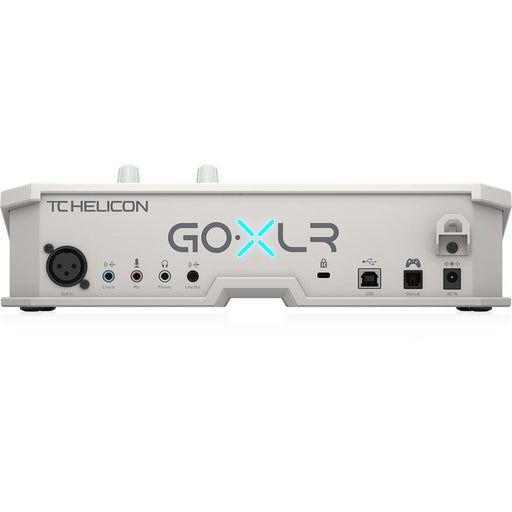 TC Helicon | GO XLR | 4 - Channel Broadcast Mixer | w/ Motorised Faders & FX | White (455156) - Gsus4