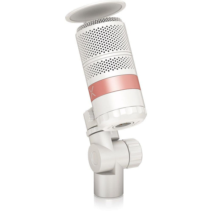 TC Helicon | GO XLR MIC | Dynamic Broadcast Microphone w/ Integrated Pop Filter | White (455141) - Gsus4