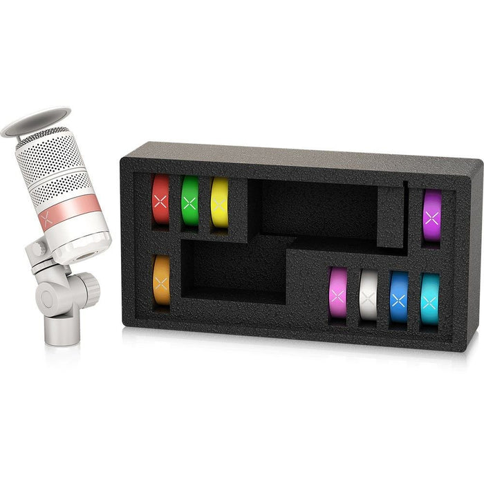 TC Helicon | GO XLR MIC | Dynamic Broadcast Microphone w/ Integrated Pop Filter | White (455141) - Gsus4