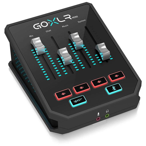 TC Helicon | GO XLR Mini | All - in - One Audio Interface for Streamers & Content Creators | Black (455106) - Gsus4