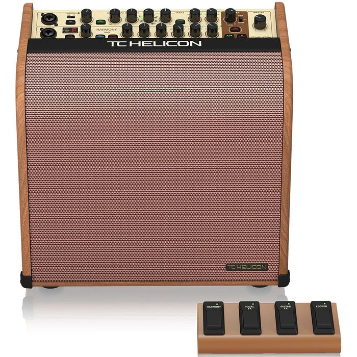 TC Helicon | Harmony V60 | 60W 2 - Channel Acoustic Amplifier w/ Vocal Effects (455109) - Gsus4