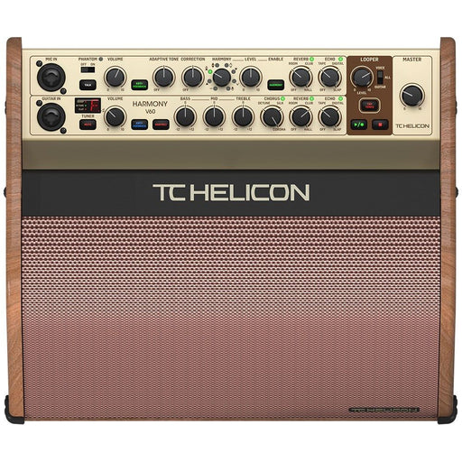 TC Helicon | Harmony V60 | 60W 2 - Channel Acoustic Amplifier w/ Vocal Effects (455109) - Gsus4