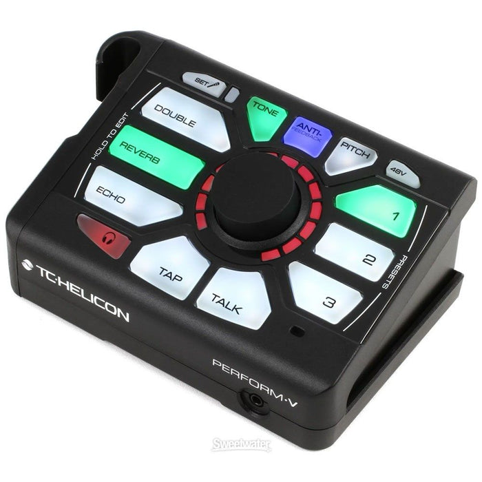 TC Helicon | Perform V | Pro Vocal Effects Unit | Black (455112) - Gsus4