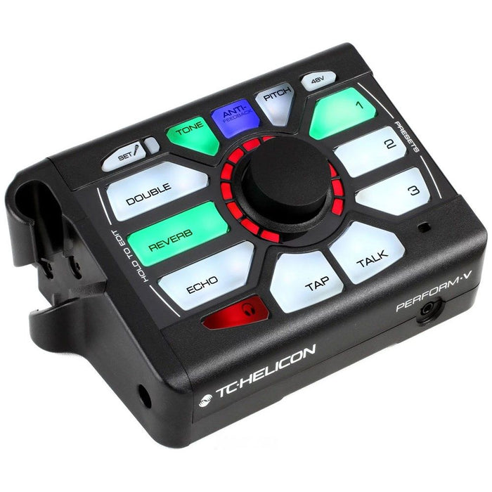 TC Helicon | Perform V | Pro Vocal Effects Unit | Black (455112) - Gsus4