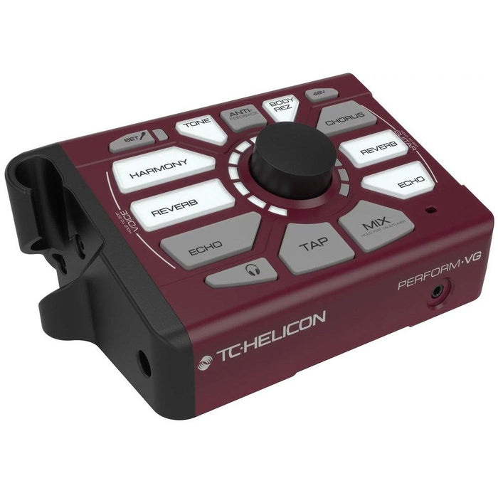 TC Helicon | Perform VG | Vocal Effects & Acoustic Guitar FX Unit | Burgundy (455114) - Gsus4