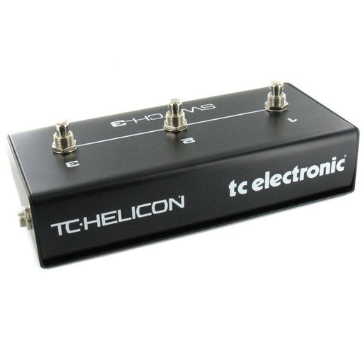 TC Helicon | Switch - 3 | Sturdy 3 - Switch Accessory Pedal for Expanded Remote Control (455118) - Gsus4