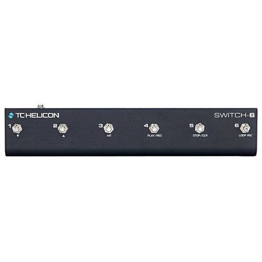 TC Helicon | Switch - 6 | 6 - Button Footswitch for VoiceLive & Play Series FX Units (455119) - Gsus4