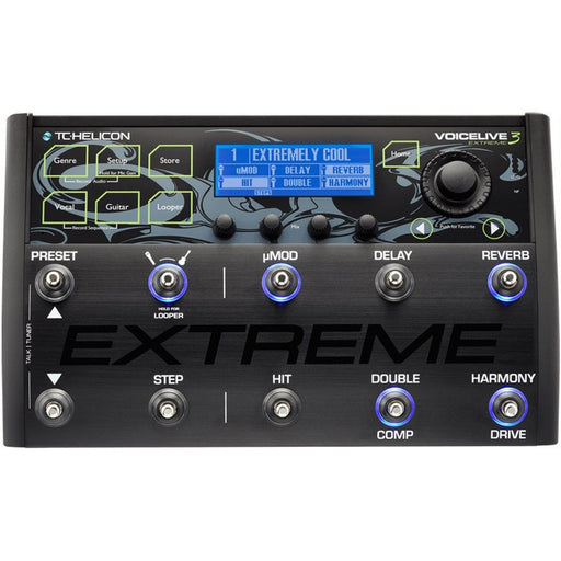 TC Helicon | VoiceLive 3 Extreme | Vocal Effects, Guitar FX & Multi Looper | w/ Automation & Backing Tracks (455121) - Gsus4