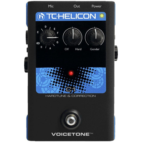 TC Helicon VoiceTone C1 HardTune & Pitch Correction Vocal Effects
