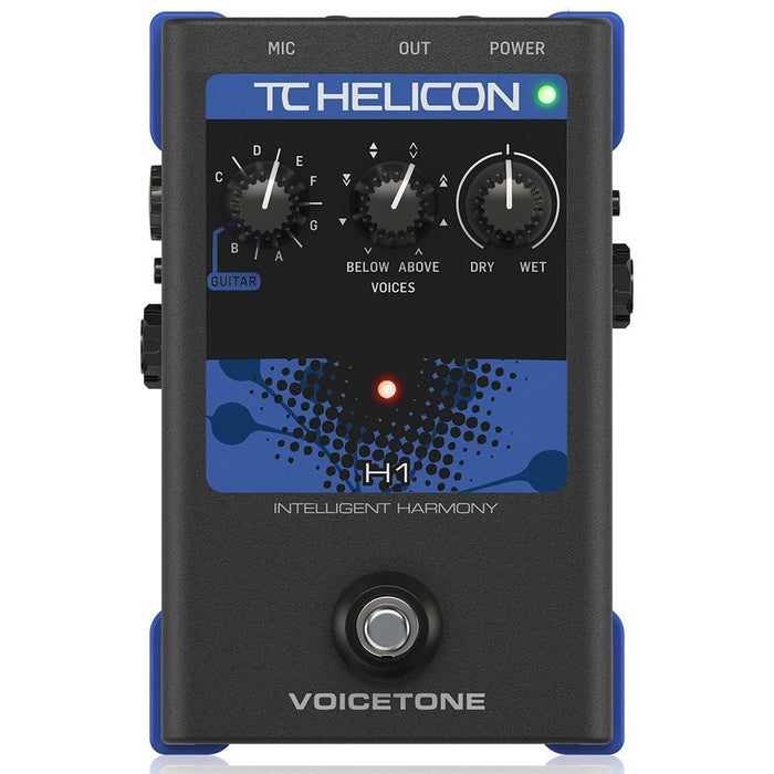 TC Helicon | VoiceTone H1 | Guitar Controlled Intelligent Harmonizer | Vocal Effects (455126) - Gsus4