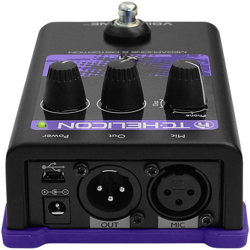TC Helicon | VoiceTone X1 | Megaphone & Distortion Vocal FX pedal | Vocal Effects (455129) - Gsus4