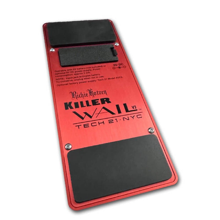 Tech 21 | Killer Wail Richie Kotzen Signature WAH | w/ Light Sensor | Red (KWRK) - Gsus4