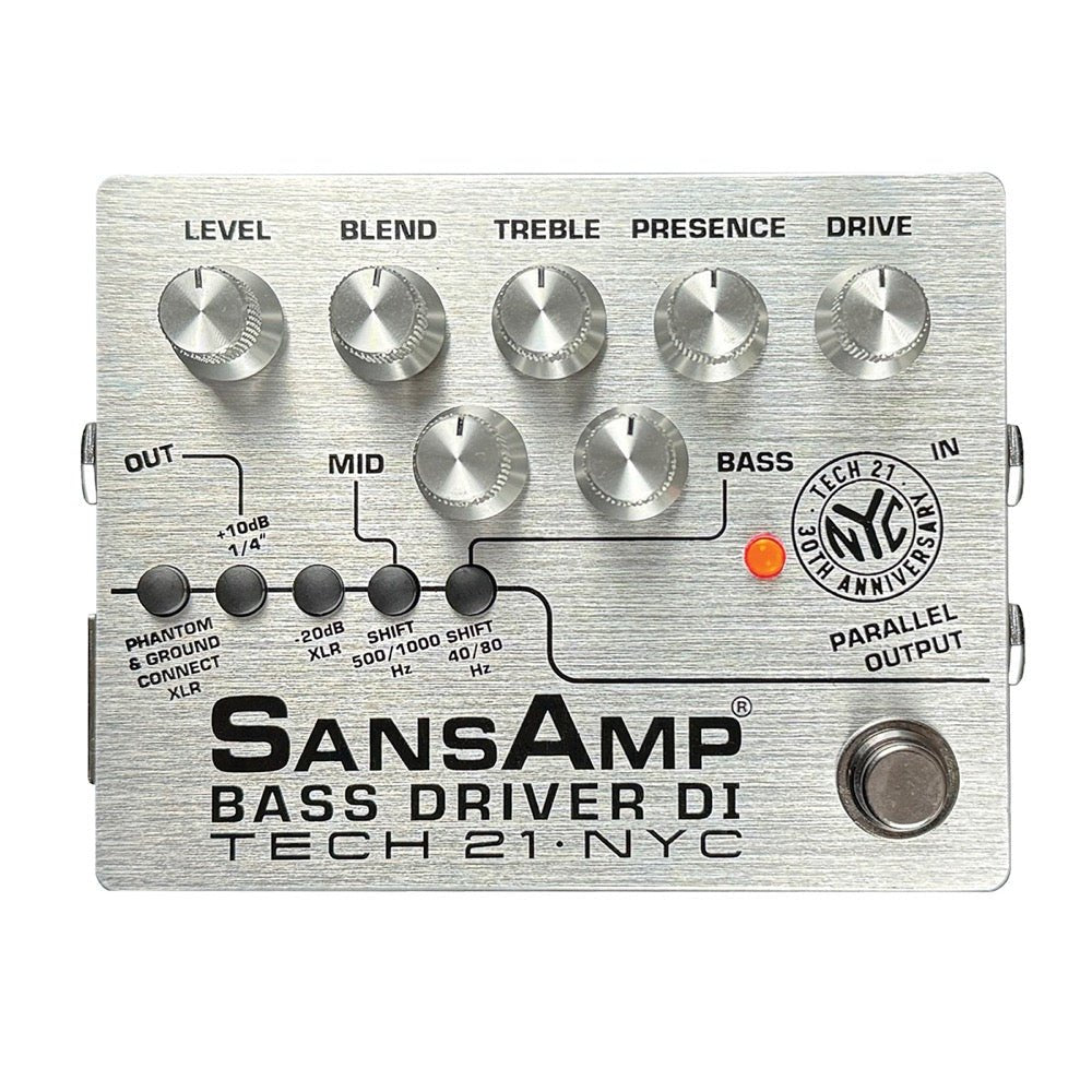 Tech 21 | SansAmp | BASS DRIVER V2 | 30th Anniversary