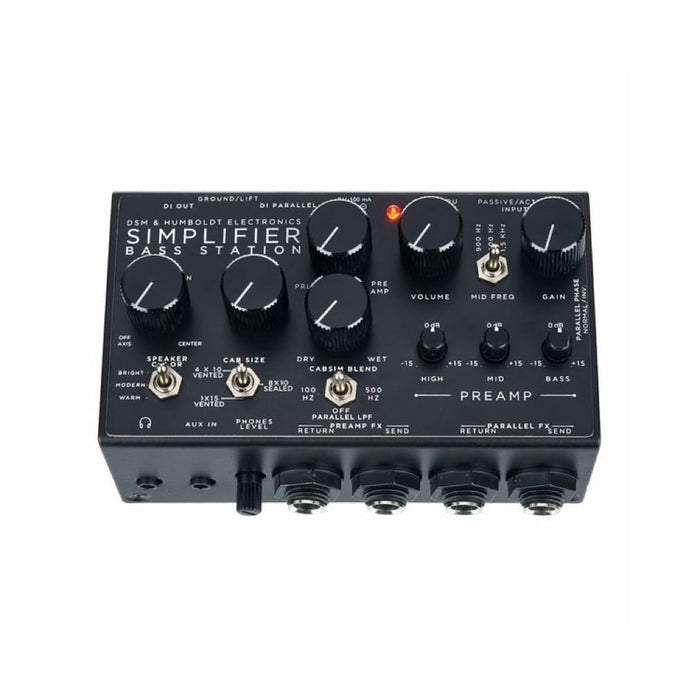 DSM & Humboldt | Simplifier Bass Station | Preamp, Power Amp SIM, Stereo Cab SIM & DI Out