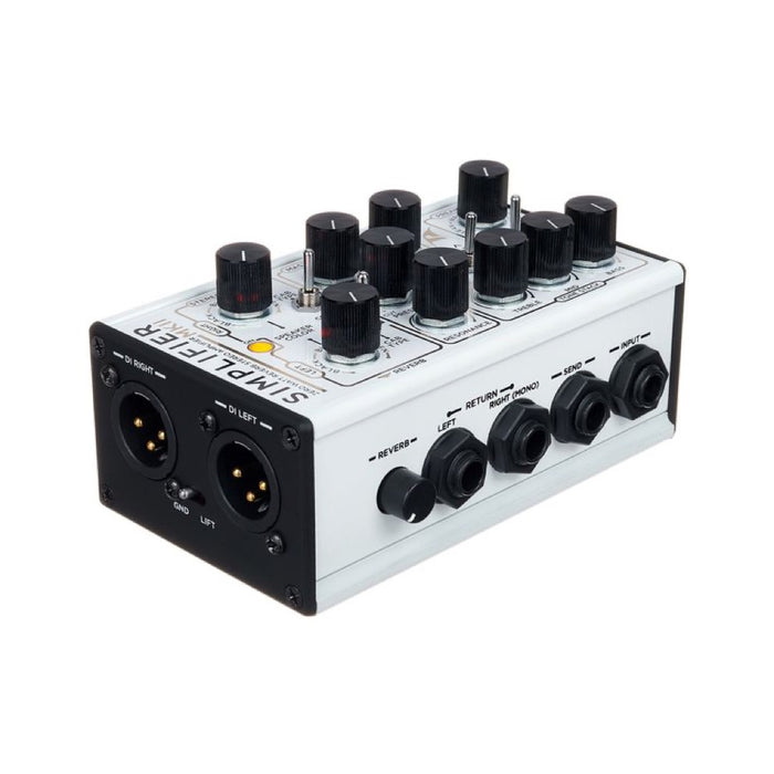 DSM & Humboldt | SIMPLIFIER MK2 | Zero-Watt Stereo Amp | ALL-IN-ONE Stereo Preamp, Amp / Cab & DI