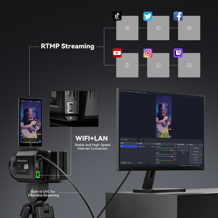Hollyland | VenueLiv | Wireless Live Streaming Camera
