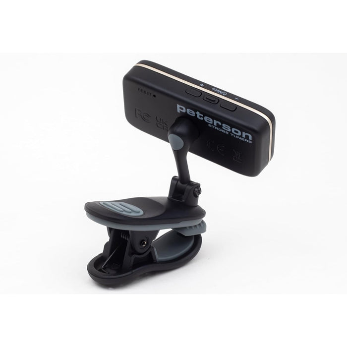 Peterson | StroboClip HDC | USB-C Rechargeable Clip-On Tuner