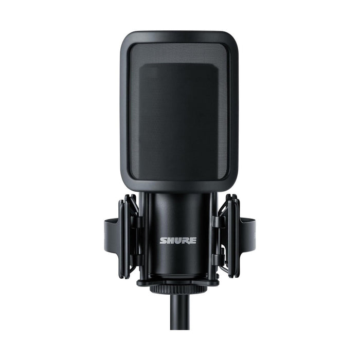 SHURE | SM4-K STUDIO KIT | Dual Diaphragm Condenser Microphone | w/ Shock Mount, Magnetic Pop Filter & Case