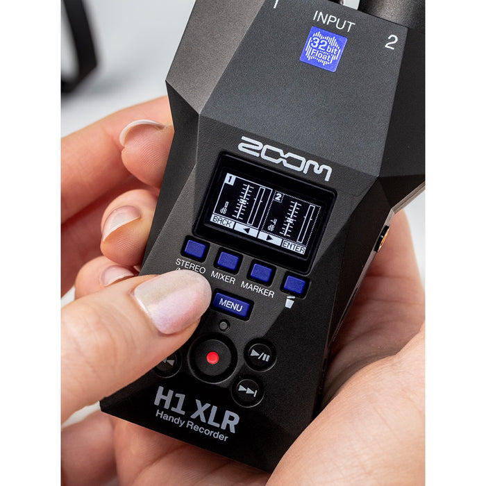 Zoom | H1 XLR | 32-BIt Float 2Ch Portable Field Recorder