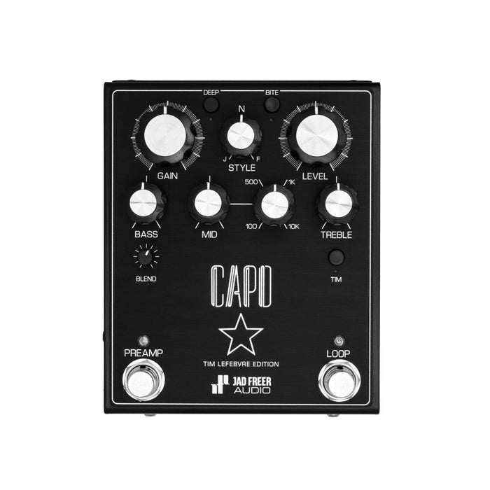 Jad & Freer Audio | CAPO TIM LEFEBVRE | 4-in-1 Multi-Preamp, Saturator, DI & FX Loop for Bass