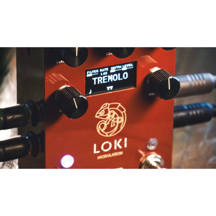 VTR Effects | LOKI | Stereo Modulation | 6-Algorithms | Chorus, Harmchorus, Tremolo, Flanger, Phaser & Harmwave