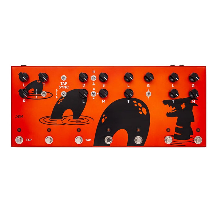 JAM Pedals | Kochness Monster | Greg Koch's Signature 4-In-1 Multi Effects Pedal