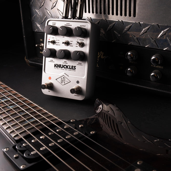 Universal Audio | UAFX KNUCKLES | '92 Dual Rec Amp w/ TS Overdrive | Based on Mesa Boogie Dual Rectifier