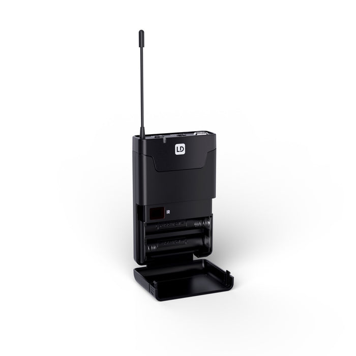 LD Systems | ANNY 10 BPH | 10" Battery-Powered PA Speaker + 1x Wireless Headset Mic & Bodypack | w/ Bluetooth & Built-in Mixer