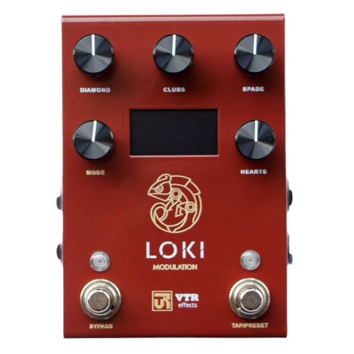 VTR Effects | LOKI | Stereo Modulation | 6-Algorithms | Chorus, Harmchorus, Tremolo, Flanger, Phaser & Harmwave